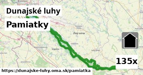 pamiatky v Dunajské luhy