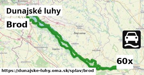 Brod, Dunajské luhy