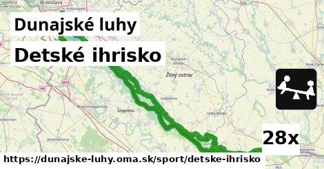 Detské ihrisko, Dunajské luhy