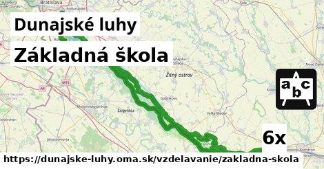 Základná škola, Dunajské luhy