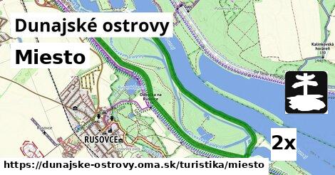 Miesto, Dunajské ostrovy