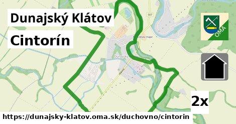 Cintorín, Dunajský Klátov