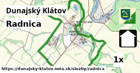 Radnica, Dunajský Klátov