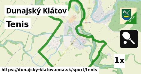 Tenis, Dunajský Klátov