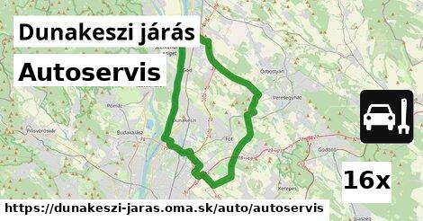 Autoservis, Dunakeszi járás
