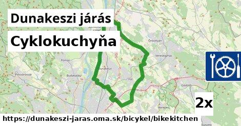 Cyklokuchyňa, Dunakeszi járás