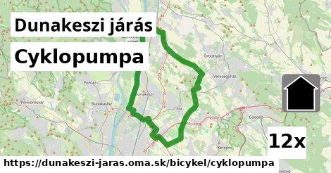 Cyklopumpa, Dunakeszi járás