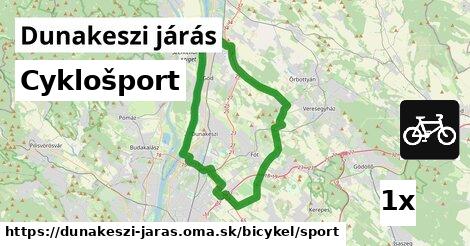 Cyklošport, Dunakeszi járás