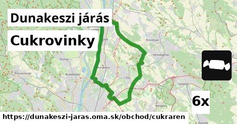 Cukrovinky, Dunakeszi járás