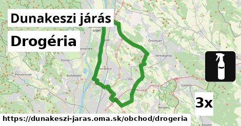 Drogéria, Dunakeszi járás