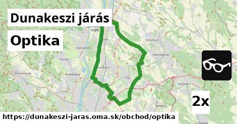 Optika, Dunakeszi járás