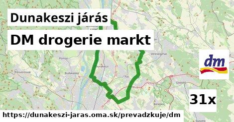 DM drogerie markt, Dunakeszi járás
