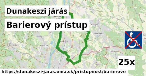 Barierový prístup, Dunakeszi járás