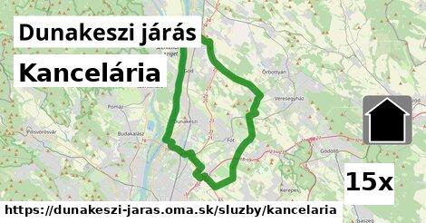 Kancelária, Dunakeszi járás