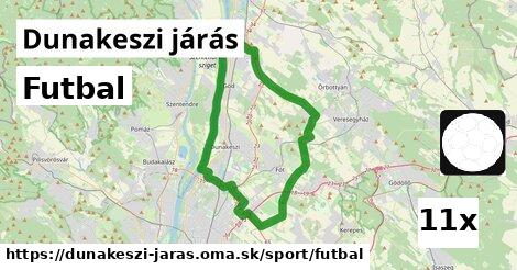 Futbal, Dunakeszi járás