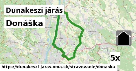 Donáška, Dunakeszi járás