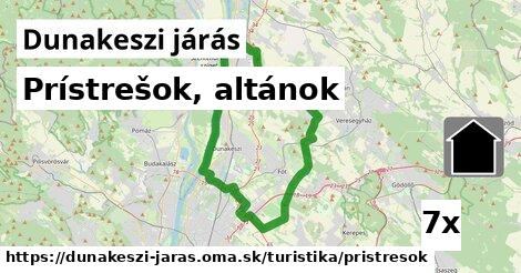 Prístrešok, altánok, Dunakeszi járás