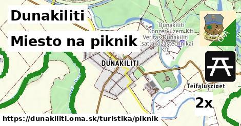 Miesto na piknik, Dunakiliti
