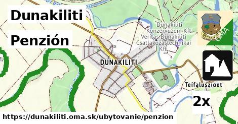 Penzión, Dunakiliti