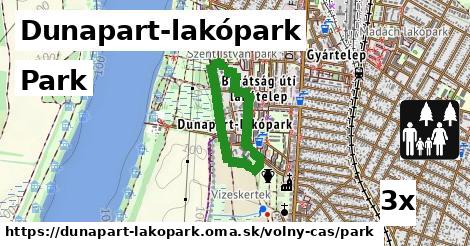 Park, Dunapart-lakópark