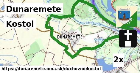 Kostol, Dunaremete