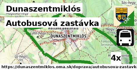 Autobusová zastávka, Dunaszentmiklós