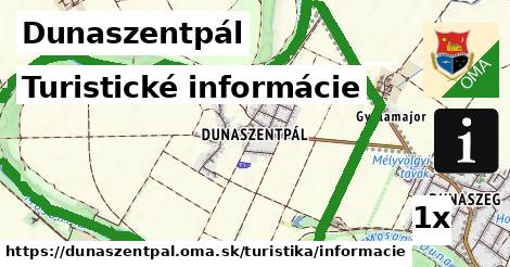 Turistické informácie, Dunaszentpál