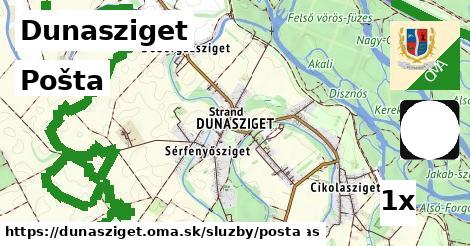 Pošta, Dunasziget