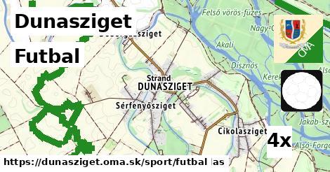 Futbal, Dunasziget