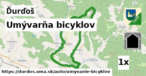 umývarňa bicyklov v Ďurďoš