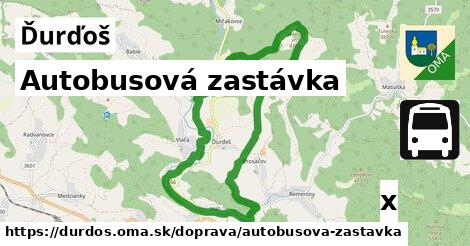 Autobusová zastávka, Ďurďoš