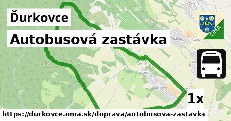 Autobusová zastávka, Ďurkovce