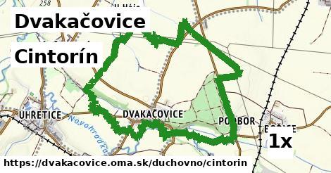Cintorín, Dvakačovice