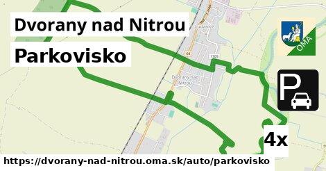 Parkovisko, Dvorany nad Nitrou