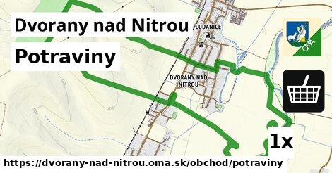 Potraviny, Dvorany nad Nitrou