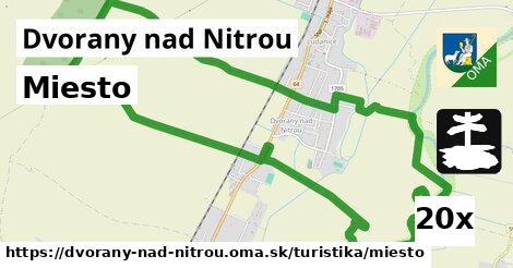 Miesto, Dvorany nad Nitrou