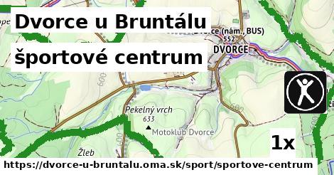 športové centrum, Dvorce u Bruntálu