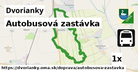 Autobusová zastávka, Dvorianky