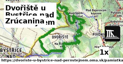 Zrúcanina, Dvořiště u Bystřice nad Pernštejnem