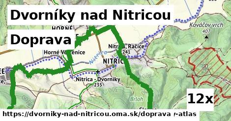 doprava v Dvorníky nad Nitricou