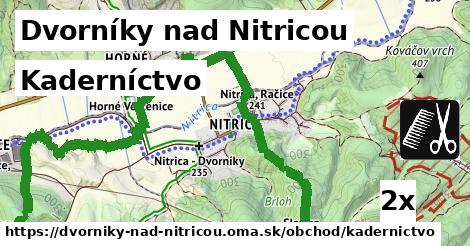 Kaderníctvo, Dvorníky nad Nitricou