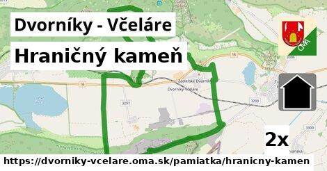 Hraničný kameň, Dvorníky - Včeláre