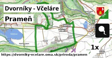 Prameň, Dvorníky - Včeláre