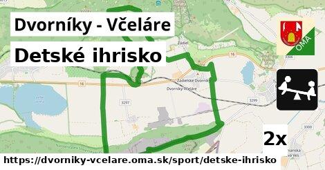 Detské ihrisko, Dvorníky - Včeláre