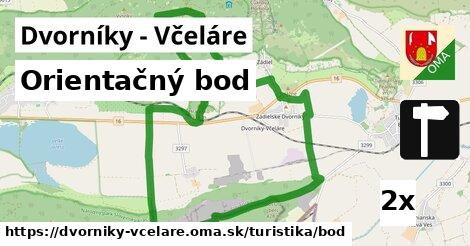 Orientačný bod, Dvorníky - Včeláre