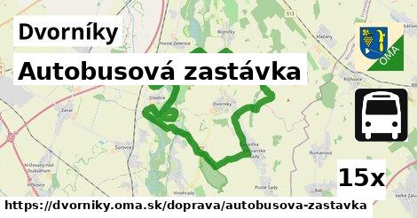 Autobusová zastávka, Dvorníky