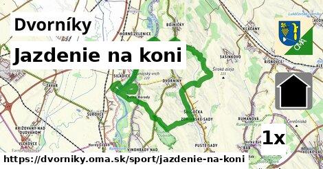 Jazdenie na koni, Dvorníky