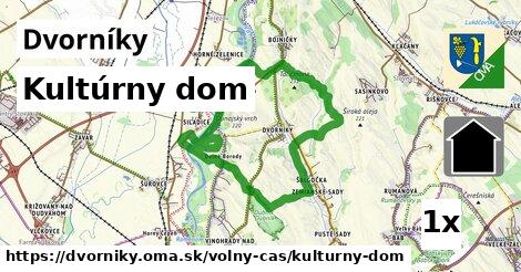 Kultúrny dom, Dvorníky