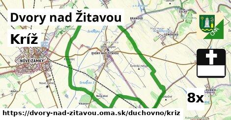 Kríž, Dvory nad Žitavou