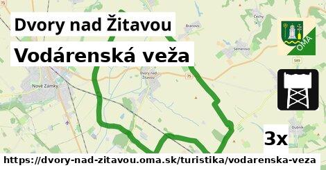 vodárenská veža v Dvory nad Žitavou